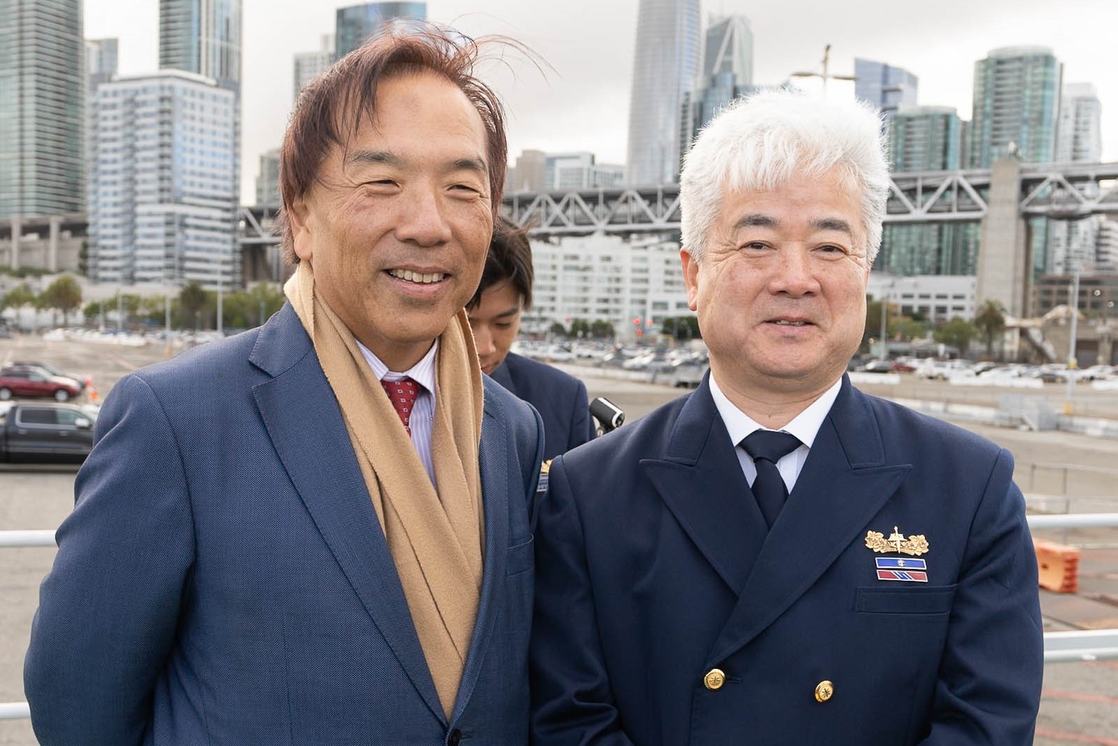 大隅総領事と筒井海上保安大学校長
