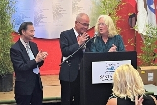 Santa Cruz and Shingu City Sister City 50th anniversary reception 