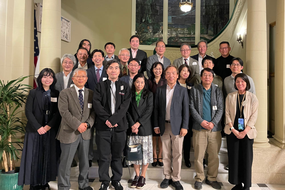 Group photo at the Reception for Bay Area Principal Investigators