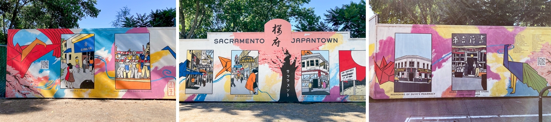 サクラメント日本町記念壁画